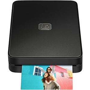 Lifeprint 2x3 Portable Photo AND Video Printer for iPhone and Android. Make Your Photos Come To Life w/ Augmented Reality - Black