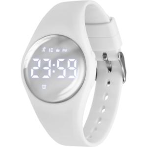 Kids Watches for Girls Boys Digital Sport Watch with Step Counter Pedometer Vibration Alarm Clock, No App Waterproof Fitness Tracker Kids Watch Boys Girls Teens Students Ages 5-16