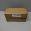 Set of 2 airtight wide mouth glass jar with lid 17oz 0.5 liter Clear Glass Kitchen, Pantry Organizer. Keep your food, grains coffee, tea, cookies and candies dry, fresh. (Oval PC11002-F)