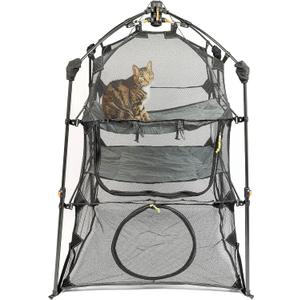 Catio Outdoor Cat Enclosure, (Kitty Katio) for Indoor Cat or Multiple Cats - Portable Tent, Play Tent for Cats, Catio, Outside Enclosure