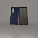 Ruky Slim Case for Samsung Galaxy Z Fold 6, Hard PC Protective Cover with Built-in Privacy Screen Protector, [Compatible with MagSafe] Phone Case for Samsung Galaxy Z Fold 6 5G, Blue