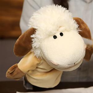 Animal Hand Puppets for Kids with Movable Open Mouths, Perfect for Storytelling,Teaching,Preschool,Birthday Gifts (New Sheep)