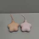 Moonkie Silicone Pacifier Holder Case, Cute Portable Pacifier Storage Case, 2 Pack (Blush/Soft Lilac)