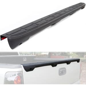ECOTRIC Tailgate Spoiler Cap Cover Compatible with 1999-2007 Chevy Silverado GMC Sierra Replacement for 15932249 GM1909101 Molding Top Protector Textured Black