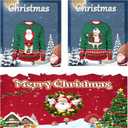 Colorful House Unisex's Ugly Christmas Jumper Sweater Printed Pullover,3D Funny Digital Print Sweatshirt Suit for Men Woman (Green, M)