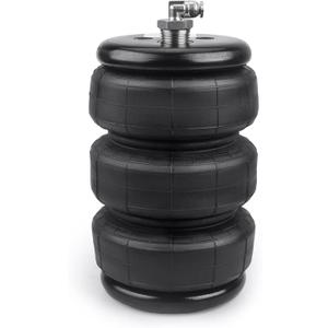 Universal Air Suspension Spring Triple Bellow Standard 2600 lb 1/2"npt Single Port Air Ride Strut Assembly universal for most brand trucks 3E2300 (95mm Single Pack)