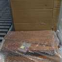 2 Pack Wood Vinyl Record Storage, Retro & Durable Vinyl Crate and Record Holder, Album Storage Record Case Box for 120+ Records, Perfect Record Organizer for Home Decor and Collection Display(Brown)