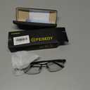 FEISEDY Blue Light Blocking Photochromic Multifocal Progressive Reading Glasses Vintage Half Frame UV400 Protection B1388