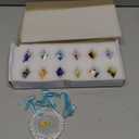 LS Arts XM-576 Glass Tree - Blue Sea Life Christmas Glass Tree - 7.75" - Gift Box