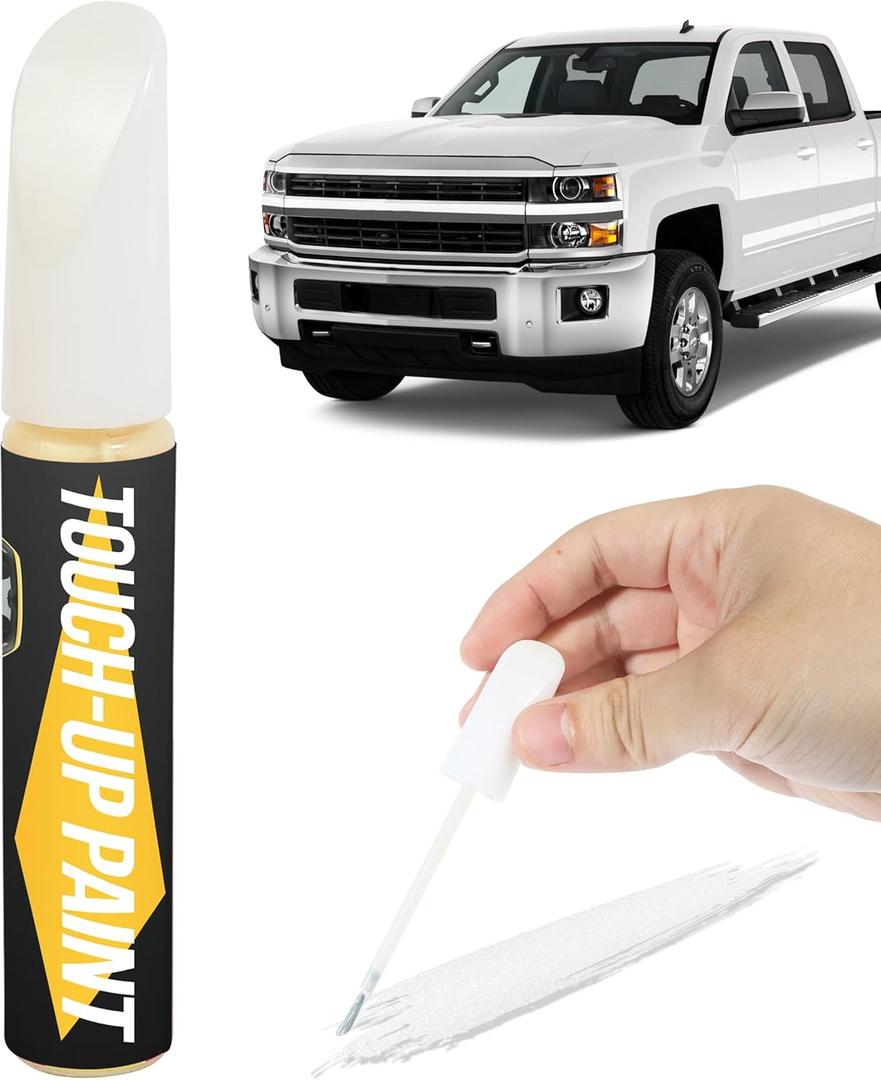5 x Car Paint Scratch Repair,Car Accessories Touch Up Paint for Cars,Touch Up Paint Pen,Car Scratch Repair,Car Touch Up Paint,Paint Chip Repair,Auto Touch Up Paint Cars (White)