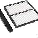 Cabin Air Filter Retrofit Kit Fits for Chevy Silverado Suburban Tahoe Avalanche/GMC Sierra Yukon/Cadillac Escalade Replaces 259-200, 22759203, 103948, 22759208