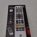 GE Rechargeable TV Remote Control, Universal Remote Control, Backlit Buttons, Samsung TV Remote Control Replacement for Smart TVs, Apple TV, Sony, Roku Replacement Remote, LG TV, 4-Device, 80984