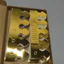 Crtiin 30 Pcs Gold Paper Crown for Adults Princess Hats Crafts Birthday Party Bulk Crowns for School Classroom(Classic Style)