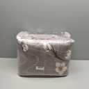 8x10 Area Rugs for Living Room, Oriental Floral Birds Large Washable Rug for Bedroom, Soft Low Pile Non Slip Carpet for Dining Room Kids Room Farmhouse Office Home Decor, Brown