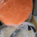 Autism Kids Swivel Chair,Sensory Spinning Chair for Kids,Toddler Spinner seat Carousel Spin Sensory Chair for Kids,Training Body Coordination,Metal Base Non Slip Safer (Orange)