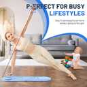 Pilates Board, Newest Multi-Purpose Portable Pilates Reformer Machine for Home, Foldable at Home Pilates Kit, Pilates Board for Home Workout Fitness Exercise, Abs, Pilates Equipment