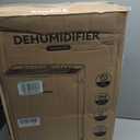 4500 Sq. Ft Dehumidifier, Max 80 Pint Dehumidifier for Basement, Compressor Dehumidifiers for Home with Drain Hose, Smart Humidity Control, Energy Efficient, Quiet for Bedroom, Large Rooms.