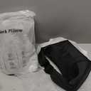 TOPABYTE Car Neck Pillow Memory Foam Automotive Seat Cushions of Headrests for Relieving Neck Stiffness Seat Neck Support Pillow, Fits All Vehicles, 2 Pieces, Black