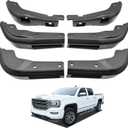 Mud Flap Delete Fit for GMC Sierra 1500 Front & Rear Mud Flap 2019-2025 All Weather Protection Custom Mud Guard Delete Fit for GMC Sierra 1500 Accessories 2025-2019