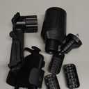 TOPGO Car Phone Mount Pro Ver [Adjustable Height & No Shaking] Cup Phone Holder for Car Compatible with iPhone 17 Pro Max and More Smartphone - Black