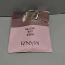 MANZI 2 Pairs Women's Shiny Sheer Tights High Waist Silk Comfort Stockings Oil Shimmery Nylons Pantyhose (Large-X-Large, Brown)