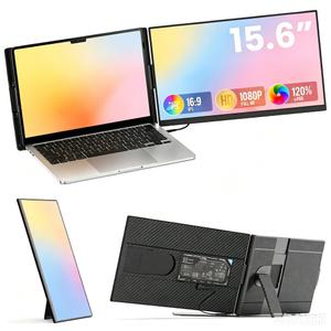 UK BONITOYS Laptop Screen Extender 15.6 inch, 1080P FHD Detachable Screen, Plug & Play, Screen Extender Portable Laptop for 13"-17.3" Laptops, Compatible with Windows, Mac, Chrome