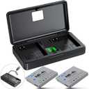 NB-4L Battery (2 Pack) and 2-Channel USB Charger for Canon PowerShot ELPH 100 HS, 300 HS, 310 HS, 330 HS, SD1000, SD1100 is, SD1400 is, SD200, SD300, SD450, SD600, SD750, SD780 is, SD960 is, SD940 is