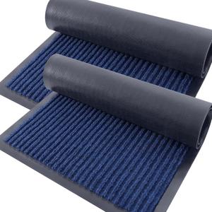 OLANLY 2-Pack Front Door Mats 35x23, Waterproof Heavy-Duty Doormats