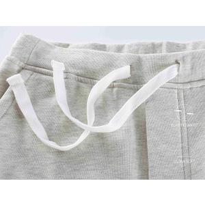 Men's Casual Soft Cotton Elastic Fleece Jogger Gym Active Running Hiking Pocket Shorts, XL Grey
