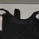 Thong Shapewear Bodysuit for Women Tummy Control Open Bust Body Shaper Slimmer Shaping Thong Underwear (Large, Black)