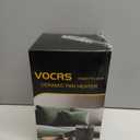 DREO Space Heater, 1500W Portable Electric Heaters for Indoor Use, PTC Ceramic Heater for Office with Remote, Thermostat, 70°Oscillation, 12H Timer, 5 Modes, Safe Quiet Room Heater for Bedroom