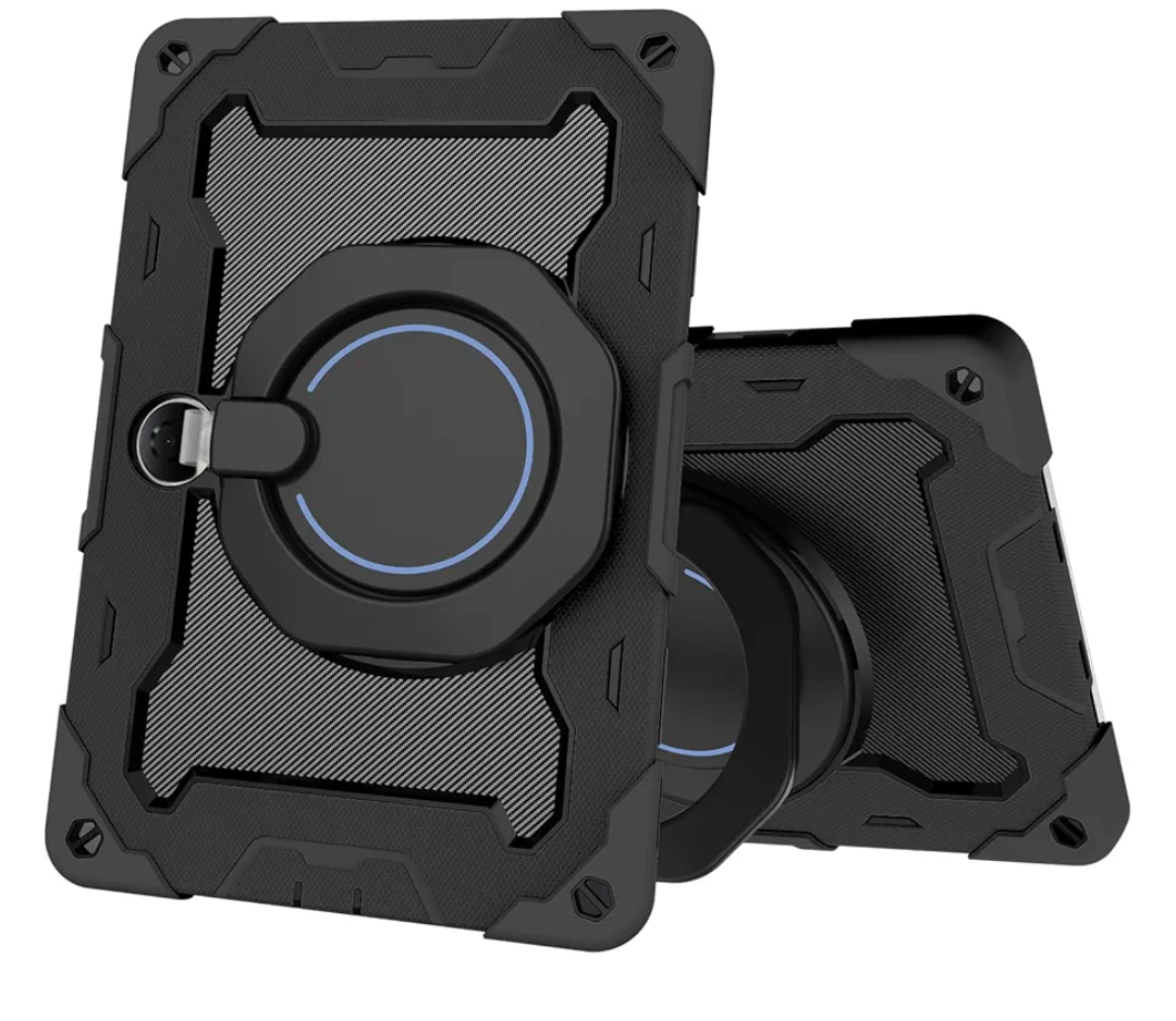 Anti-Yellowing Tablet Cover Kids Case Compatible With Huawei Honor Pad 9 12.1 Inch Tablet Cover,Heavy Duty Shockproof TPU Case Kickstand Rugged Protective Case With Shoulder Strap Stylus Pen Holder Tab