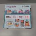 Train Set for Toddler Toys,Electric Train Toy for 3-5 Year Old Boy Gifts, Christmas Trains Set for Kids Ages 4-8 with Music, Light,Tracks,Kid Toys for 4 5 6 Year Old Boy Girl Christmas Birthday Gifts