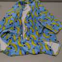 CuteBone Two-Leg Velvet Pet Pajamas Girl Dog Clothes - Soft, Cozy, and Stretchy Boy Pjs for Medium, Large Dogs and Cats Winter Sleepwear Apparel LTP03XXL (Banana)