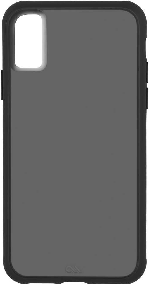 2 x Case-Mate - iPhone XS Case + Glass Screen Protector Bundle - TOUGH - iPhone 5.8 - Matte Black