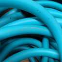 Garden-Hose 150ft x 5/8 in Heavy Duty, Lightweight and Flexible Water Hose, Burst 600 psi, Kink-less Hybrid Rubber Hose for Backyard, 3/4'' Solid Metal Fittings for All Your Watering Need