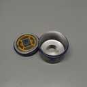 12oz Insulated Vacuum Food Jar with Buckle Lid Wide Mouth Soup Thermo for Hot Food Kids Leakproof Stainless Steel Lunch Container (Blue-Dinosaur)