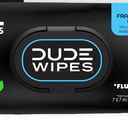 DUDE WIPES Flushable Wipes, Quit Toilet Paper Starter Kit, Unscented Wet Wipes with Vitamin-E and Aloe, Home and Away Combo 8 Packs