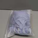 ZAFUL Women's Cinched Bikini Solid Color Wave Textured Knotted Tied Side Two Piece Swimsuit Bathing Suits ,M