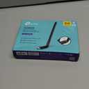 TP-Link AC600 USB WiFi Adapter for PC (Archer T2U Plus)- Wireless Network Adapter for Desktop with 2.4GHz, 5GHz High Gain Dual Band 5dBi Antenna, Supports Win11/10/8.1/8/7/XP, Mac OS 10.9-10.14, Black