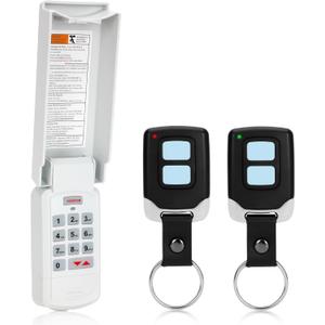 for Genie & Overhead Door Garage Door Opener Keypad&Remote, Compatible with All Intellicode Genie Overhead Garage Openers from 1995, G3T-R O3T-A O3T-BX 315/390MHZ