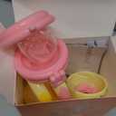 NatureBond Baby Food Feeder/Fruit Feeder Pacifier Nibbler (2 Pack) - Infant Teething Toy Teether Weaning in Appetizing Colors | + Additional Silicone Sacs (Peach Pink and Lemonade Yellow)