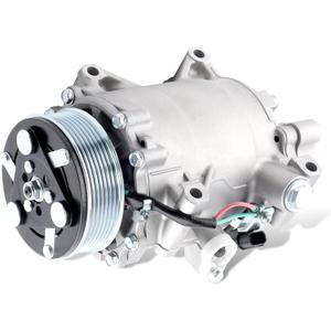 A/C Compressor Fit for Honda CRV 07-14, Civic 12-14, Acura RDX 07-12 2.3L 2.4L CO 4920 Automotive Replacement AC Compressor with Clutch 38810 RZ01, 38900R5AA02
