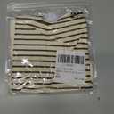 MakeMeChic Women's Striped Crew Neck Crop Tops Sleeveless Fitted Summer Tank (XL)