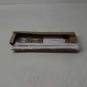 Curtain Rods for Window 32 and 48, White 5/8 inch Splicing Single Window Curtain Rod Set with Brackets
