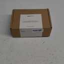 Amazon Basics Exterior Door Knob With Key Lock and Deadbolt, Coastal, Matte Black