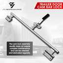 JY PERFORMANCE 45'' Cam Bar Lock Assembly Side Door Enclosed Trailer