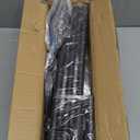 iDavosic.ly Plant Stand with Garden Tools, 5 Tier Corner Metal Flower Display Holder Shelf Indoor Outdoor, Easy Assembly Folding Tall Orchid Rack for Patio Balcony Porch Living Room House, Black