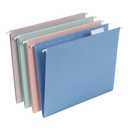 Pendaflex Hanging File Folders, 25 Pack, Letter Size (8.5" x 11"), Assorted Colors: Khaki, Peach, Light Blue, Light Green, 5 Tab Positions, Reinforced, Includes Tabs and Inserts, Durable Hanging Files
