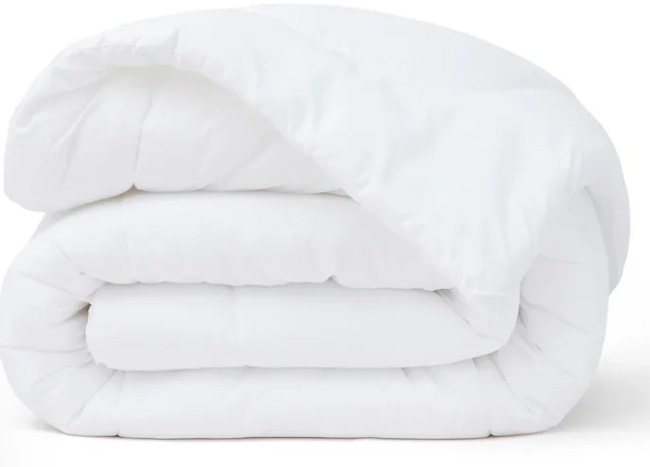 Gentlesoft Tech Comforter, Twin, White